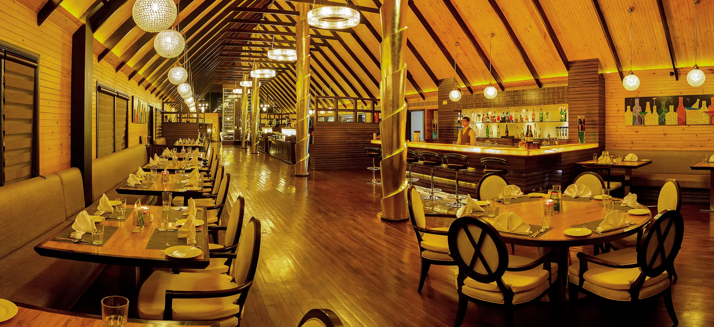 Woodpecker restaurant exterior at Aamby Valley City