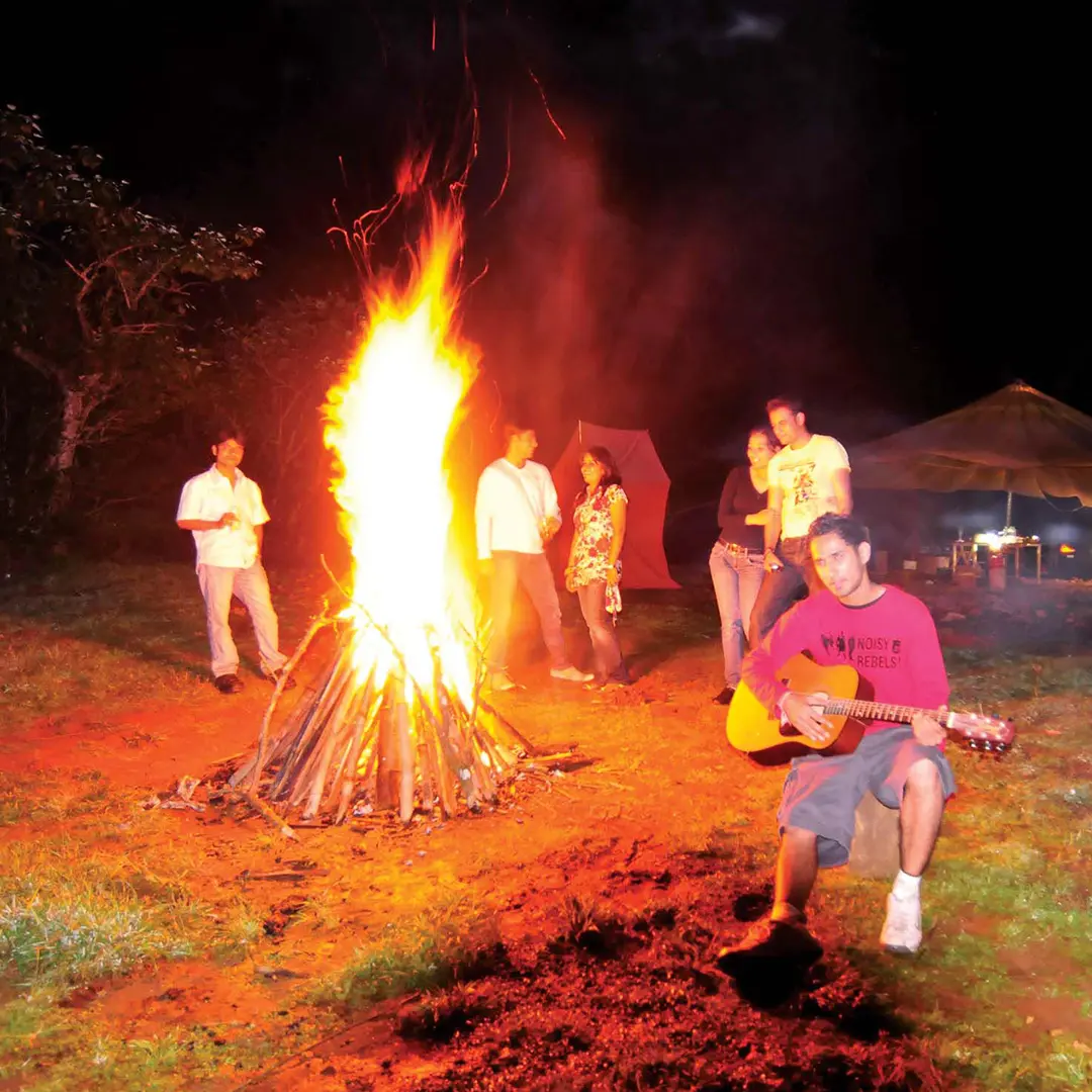 Camping at Aamby Valley City
