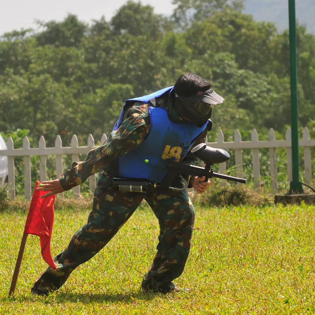 Paintball arena at Aamby Valley City