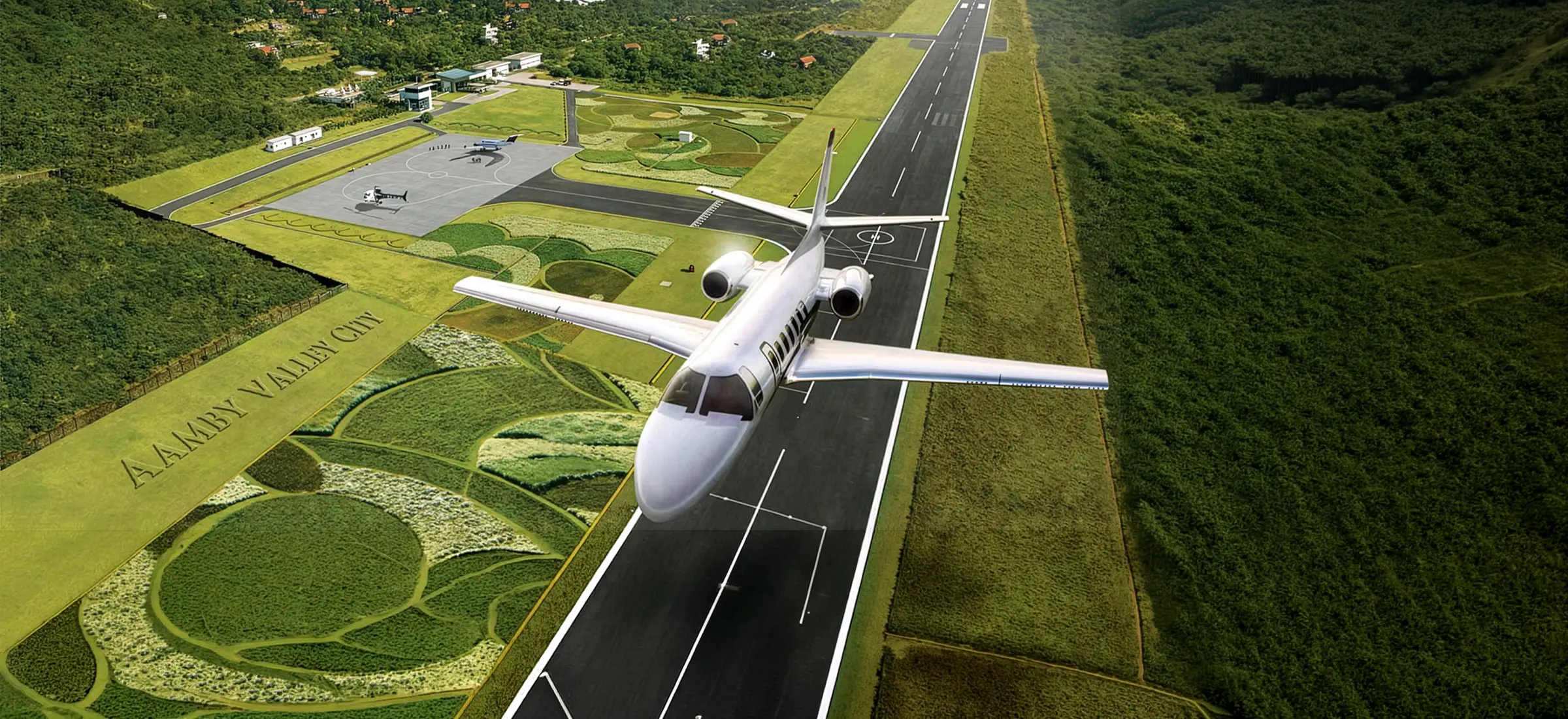 Private airstrip