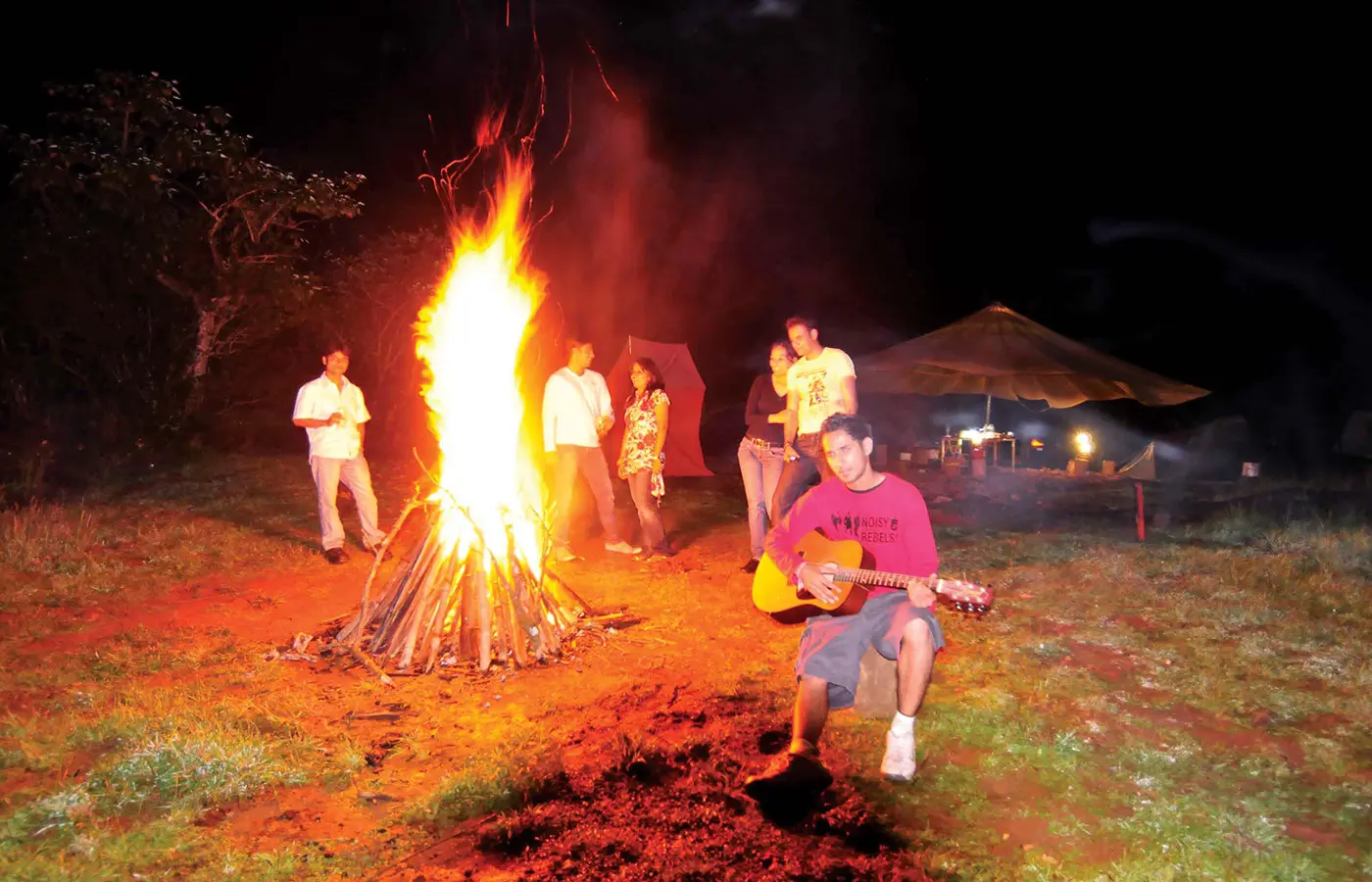 Campfire celebration