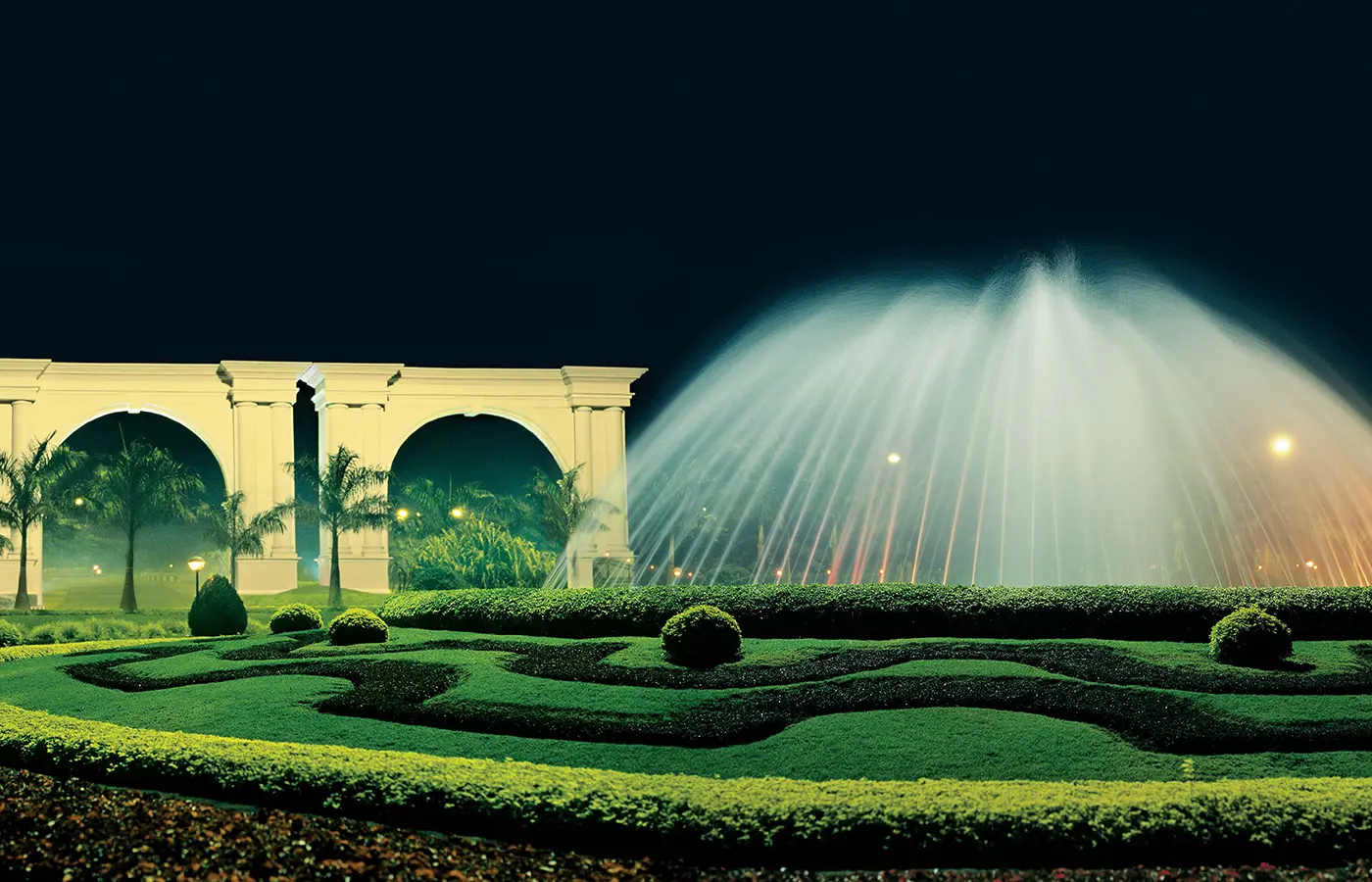 Fountain ambience